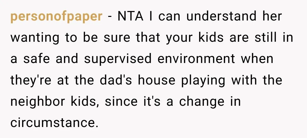 Man’s Clash With His Wife Over Spying On Neighbor Kids For A Custody Battle