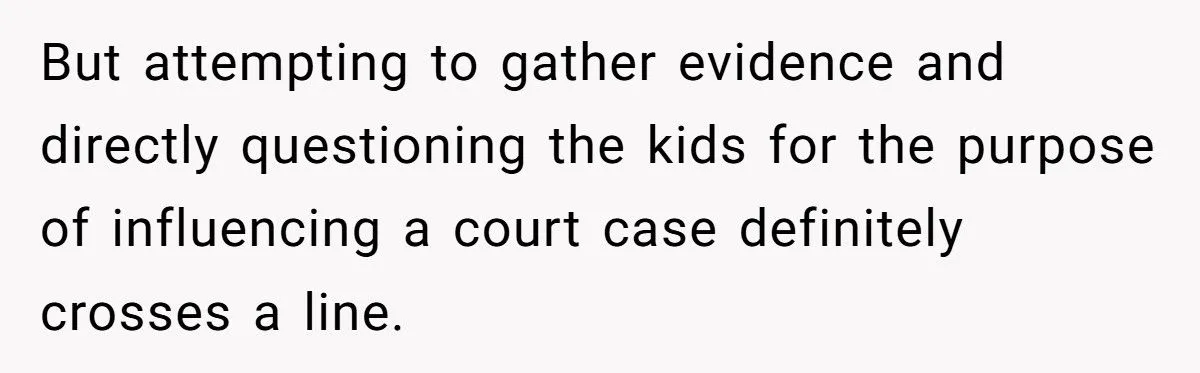 Man’s Clash With His Wife Over Spying On Neighbor Kids For A Custody Battle