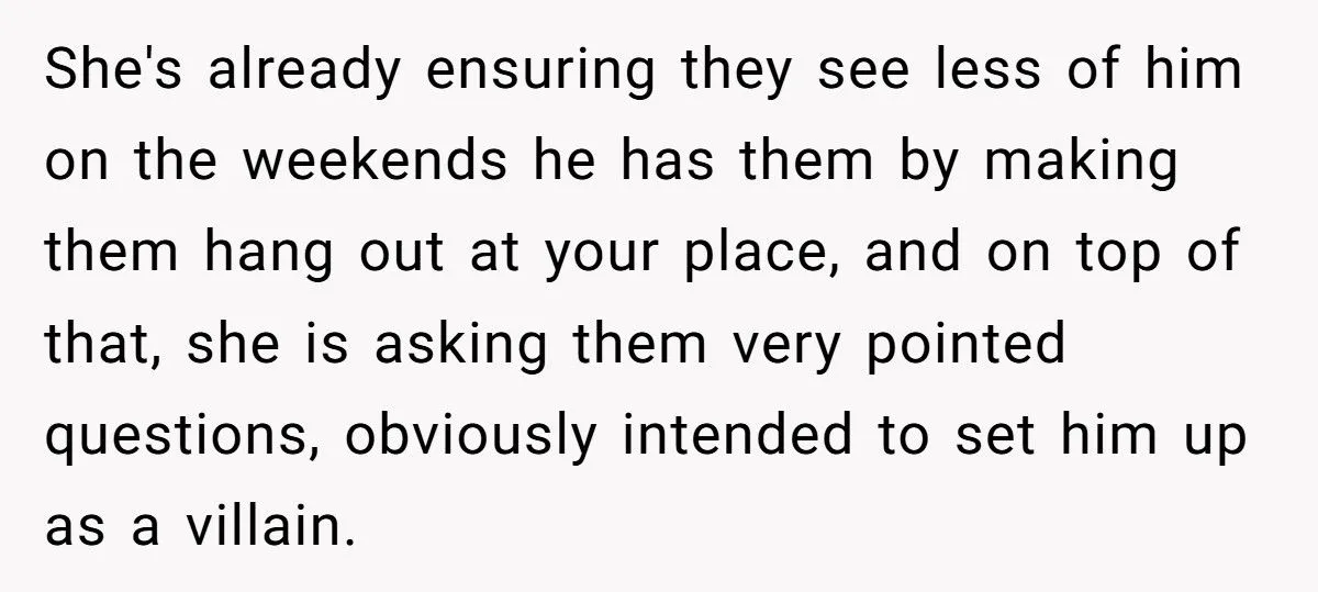 Man’s Clash With His Wife Over Spying On Neighbor Kids For A Custody Battle