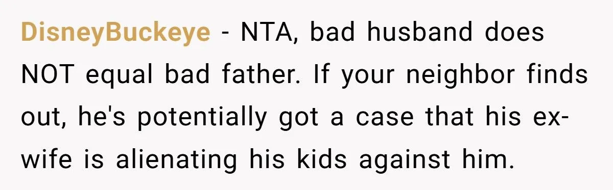 Man’s Clash With His Wife Over Spying On Neighbor Kids For A Custody Battle