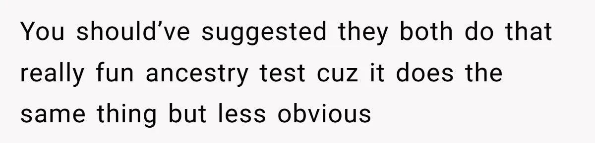 She Told Her Sister to Get a DNA Test Before the Wedding - The Explosive Backlash Shocked Everyone
