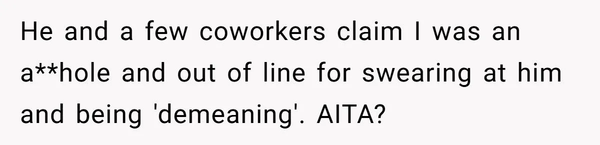 Worker Snaps t Coworker For Ignoring 'Do Not Disturb' Status Worker Snaps t Coworker For Ignoring 'Do Not Disturb' Status