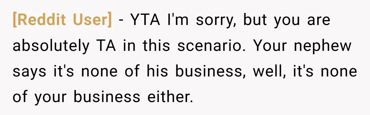 She Pressured Her Parents to Cut Her Nephew Out of Their Will—Now Her Family Thinks She’s Petty