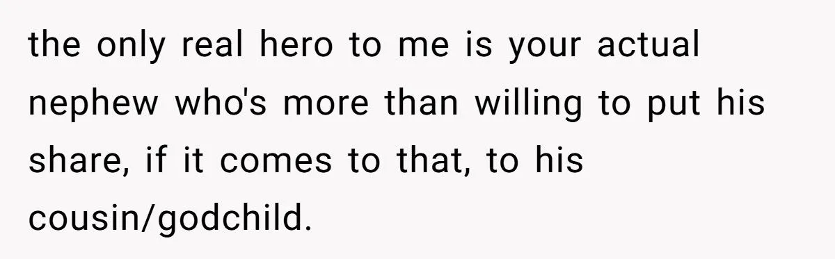 She Pressured Her Parents to Cut Her Nephew Out of Their Will—Now Her Family Thinks She’s Petty