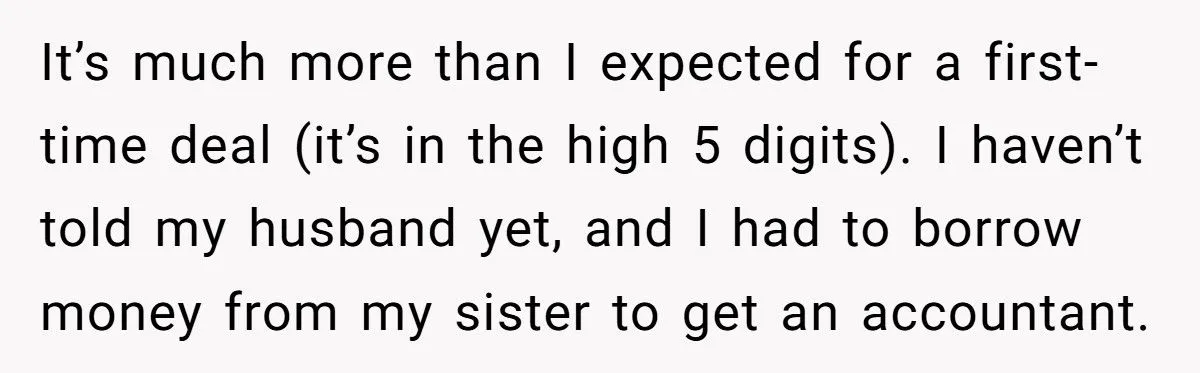Stay-At-Home Mom’s Secret Book Deal Sparks Husband’s Demand For Luxury Car