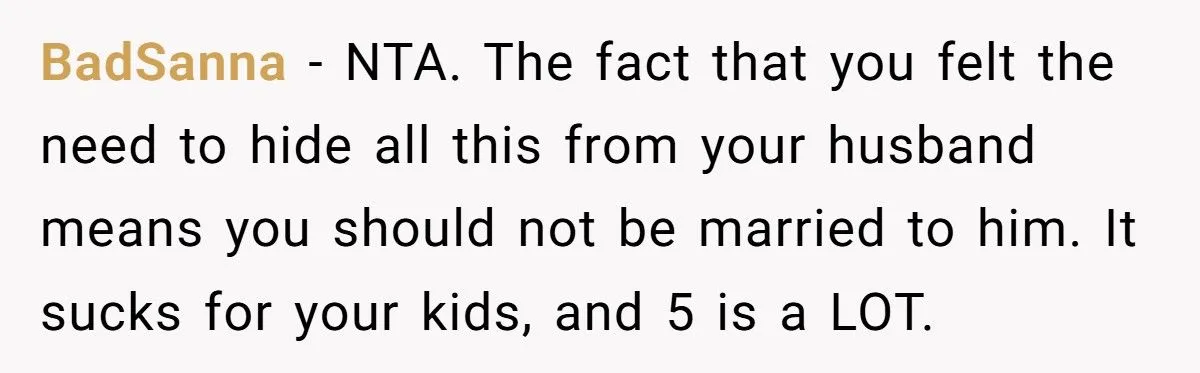 Stay-At-Home Mom’s Secret Book Deal Sparks Husband’s Demand For Luxury Car