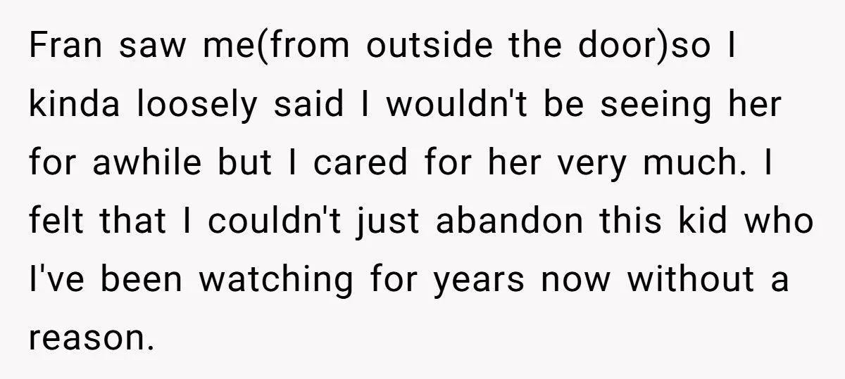 Fired Over Her Sexuality, This Nanny Said Goodbye to the Child She Loved - Was She Wrong?