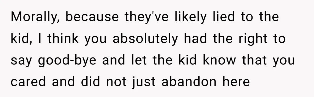 Fired Over Her Sexuality, This Nanny Said Goodbye to the Child She Loved - Was She Wrong?