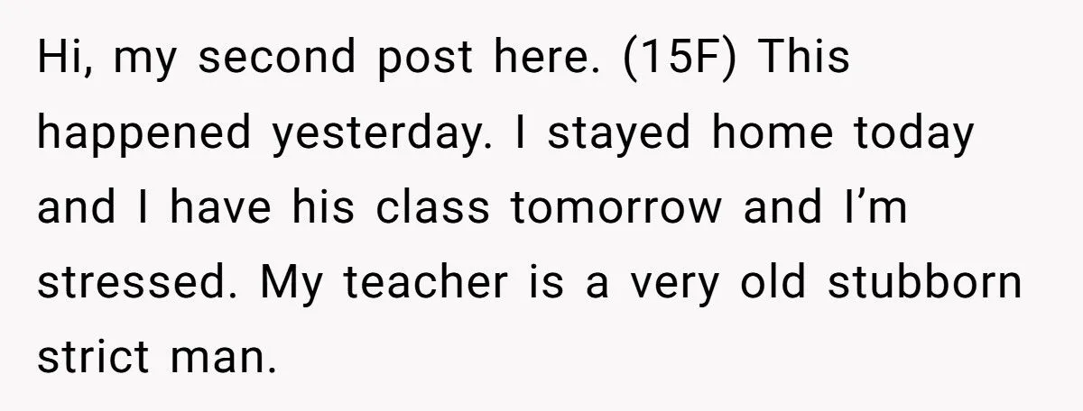 “Mind Your Own Screen!” - Student Reports ‘Creepy’ Teacher Who Closed Her Tabs at Lunch