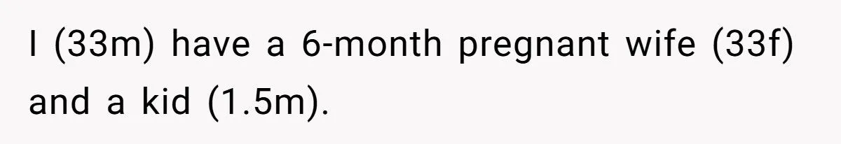 Husband Asks Pregnant Wife To Handle Toddler At 3 AM After Conference