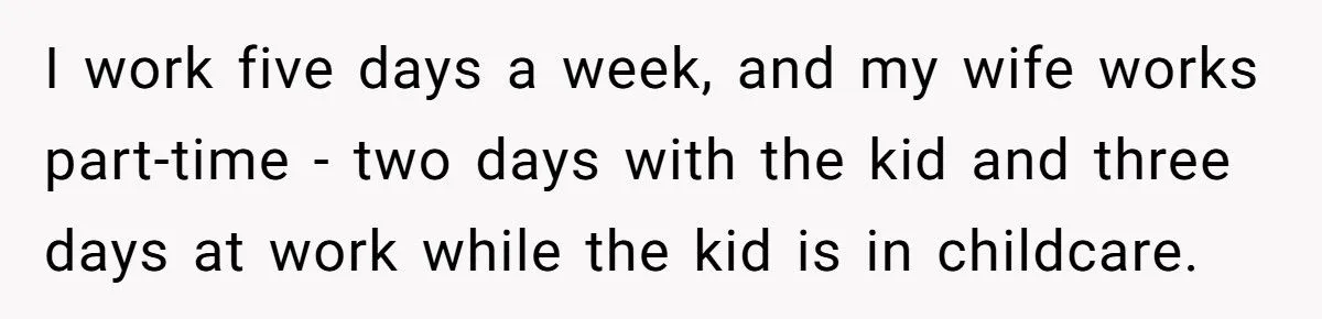 Husband Asks Pregnant Wife To Handle Toddler At 3 AM After Conference