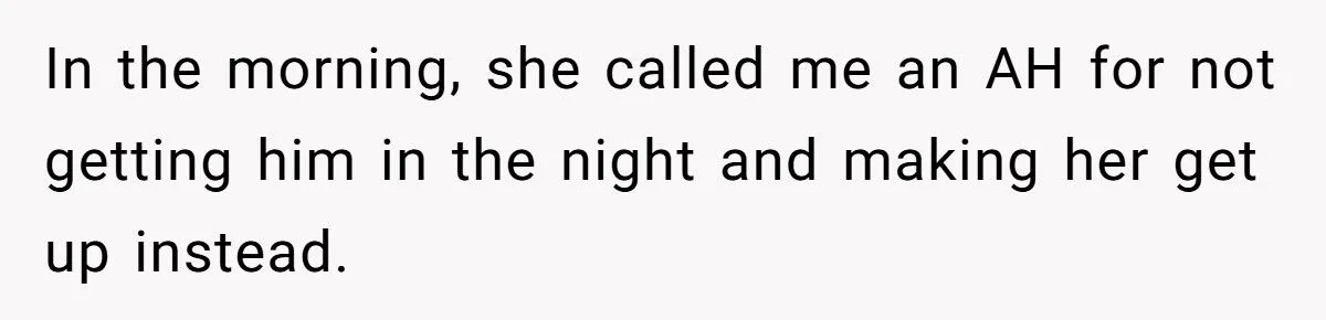 Husband Asks Pregnant Wife To Handle Toddler At 3 AM After Conference