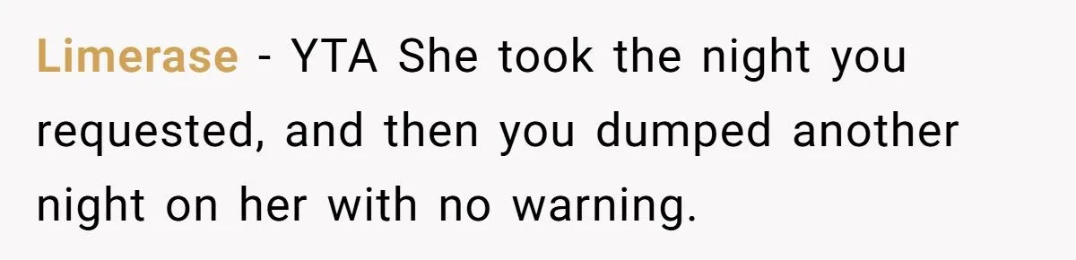 Husband Asks Pregnant Wife To Handle Toddler At 3 AM After Conference