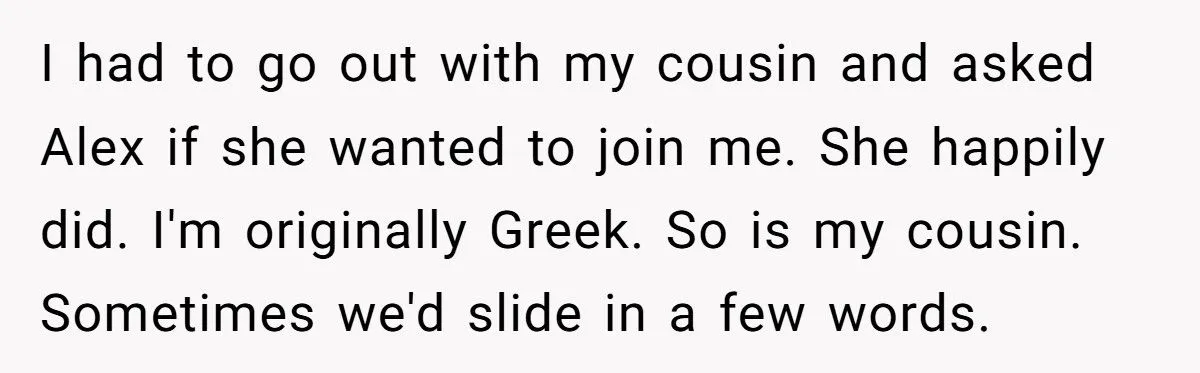 When Her Girlfriend Revealed She Spoke Greek, the Relationship Took a Strange Turn