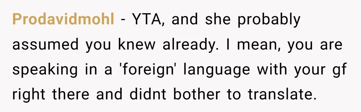 When Her Girlfriend Revealed She Spoke Greek, the Relationship Took a Strange Turn