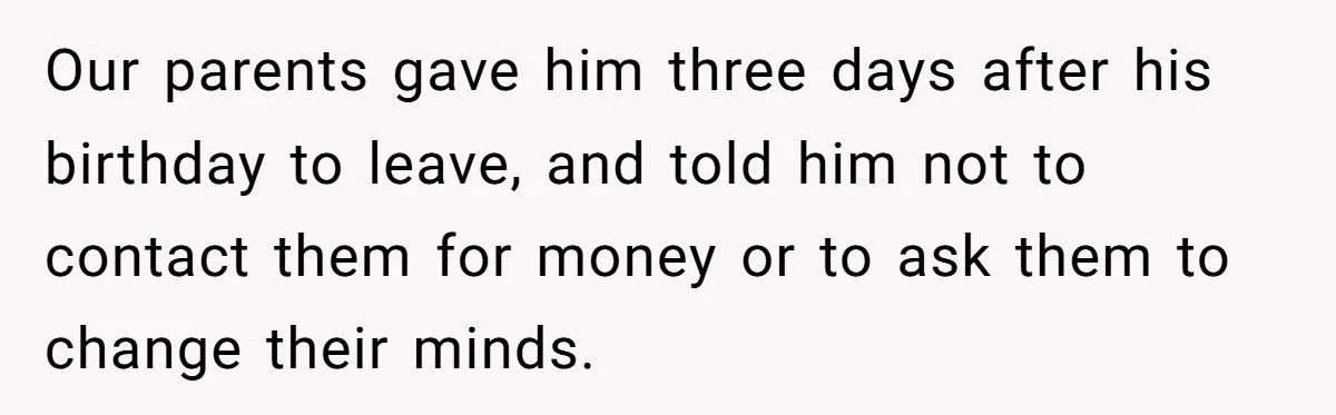 She Told Her Brother He Was Wrong to Hate Their Parents - And the Fallout Was Explosive