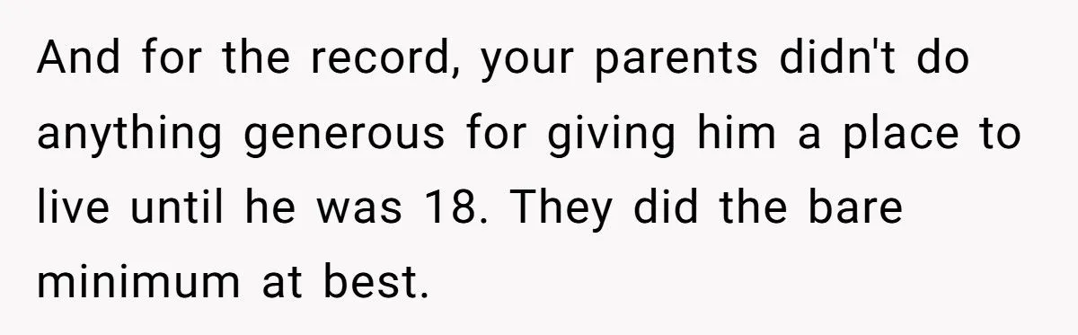 She Told Her Brother He Was Wrong to Hate Their Parents - And the Fallout Was Explosive