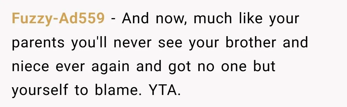 She Told Her Brother He Was Wrong to Hate Their Parents - And the Fallout Was Explosive