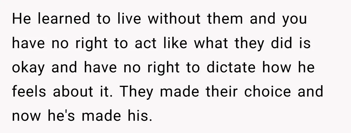 She Told Her Brother He Was Wrong to Hate Their Parents - And the Fallout Was Explosive
