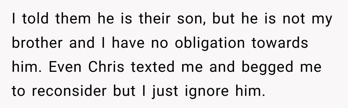 Parents Neglected Him for Their Adopted Child – Now They Want a Favor, and He Said NO