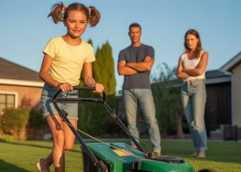 Stepdad’s Lawn Mowing Lesson Ignites Family Feud