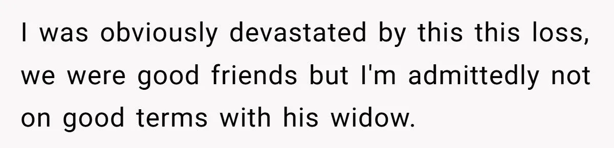 A Woman Expected Her Husband to Skip His Friend’s Funeral After She Was Excluded