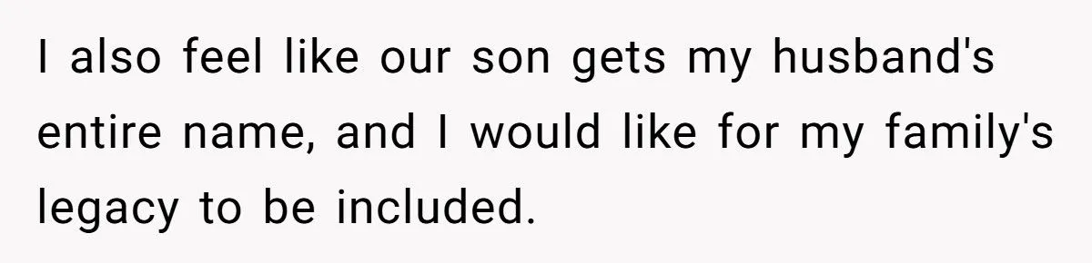 Husband’s Push For ‘True Jr.’ Name Sparks Family Naming Clash