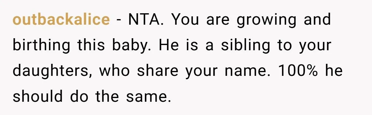 Husband’s Push For ‘True Jr.’ Name Sparks Family Naming Clash