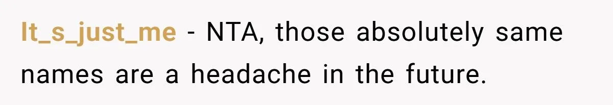 Husband’s Push For ‘True Jr.’ Name Sparks Family Naming Clash