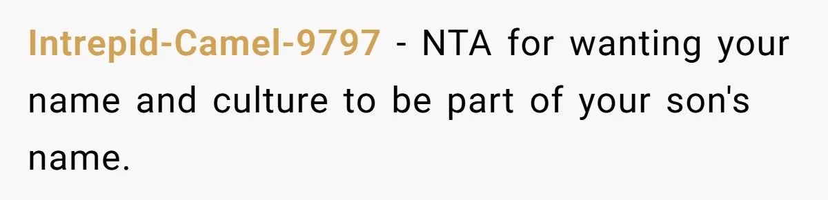 Husband’s Push For ‘True Jr.’ Name Sparks Family Naming Clash