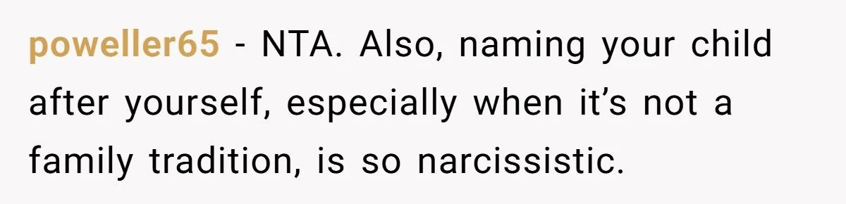 Husband’s Push For ‘True Jr.’ Name Sparks Family Naming Clash