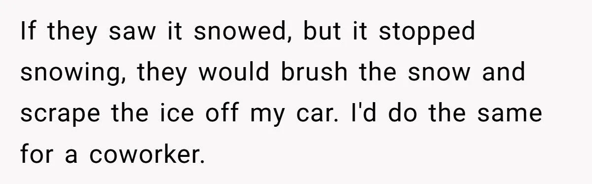 Midwestern Kindness Clashes With NY Roommate's Jealousy Over Snowy Car Scrape