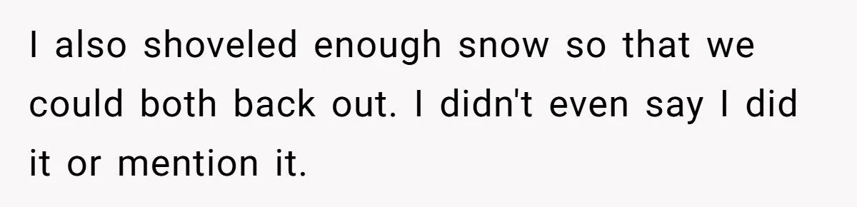 Midwestern Kindness Clashes With NY Roommate's Jealousy Over Snowy Car Scrape