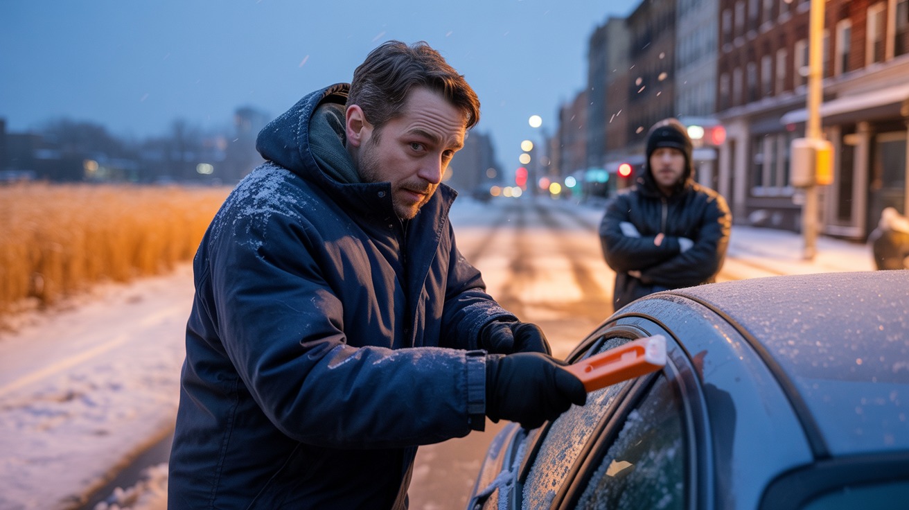 Midwestern Kindness Clashes With NY Roommate's Jealousy Over Snowy Car Scrape