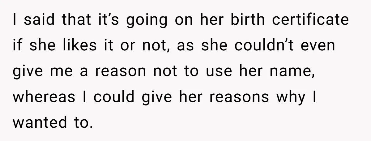 New Mom Names Baby "Hope", Defying SIL’s Objection And Stirring Family Tension