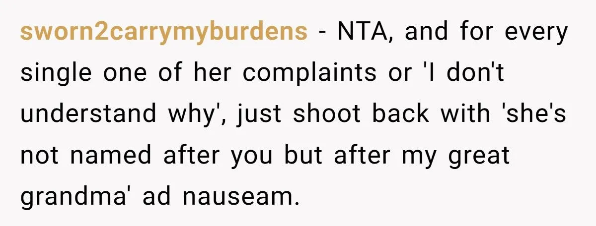 New Mom Names Baby "Hope", Defying SIL’s Objection And Stirring Family Tension