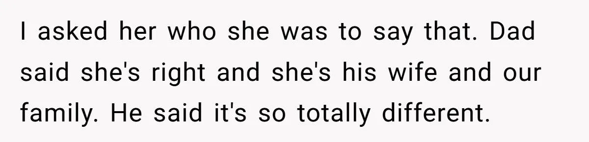 Dad Welcomes New Wife as ‘Family’ but Refuses to Accept Daughter’s Boyfriend — She Finally Snaps Back