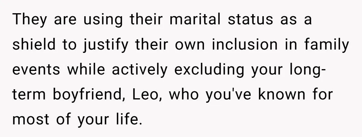 Dad Welcomes New Wife as ‘Family’ but Refuses to Accept Daughter’s Boyfriend — She Finally Snaps Back
