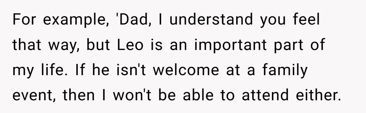 Dad Welcomes New Wife as ‘Family’ but Refuses to Accept Daughter’s Boyfriend — She Finally Snaps Back