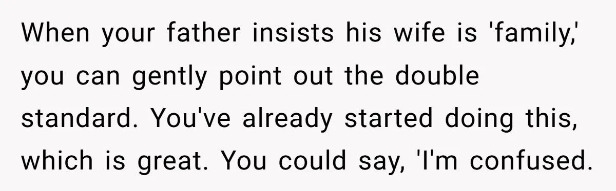Dad Welcomes New Wife as ‘Family’ but Refuses to Accept Daughter’s Boyfriend — She Finally Snaps Back
