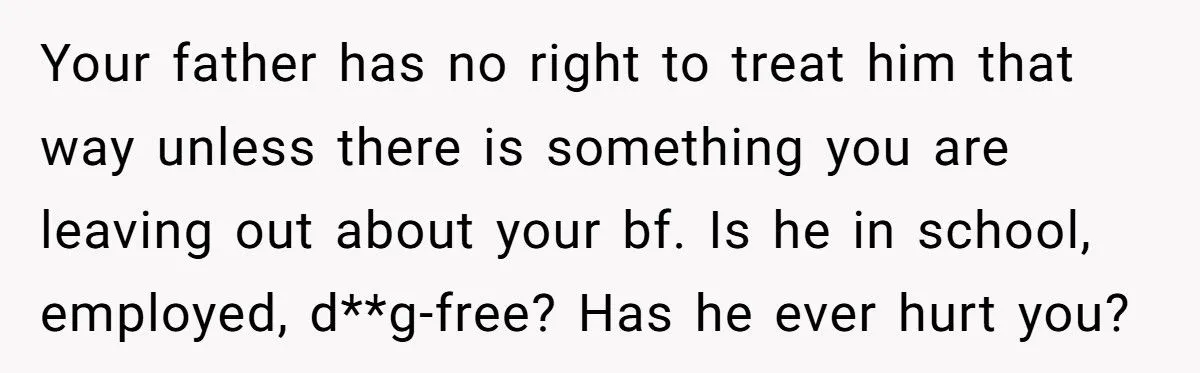 Dad Welcomes New Wife as ‘Family’ but Refuses to Accept Daughter’s Boyfriend — She Finally Snaps Back