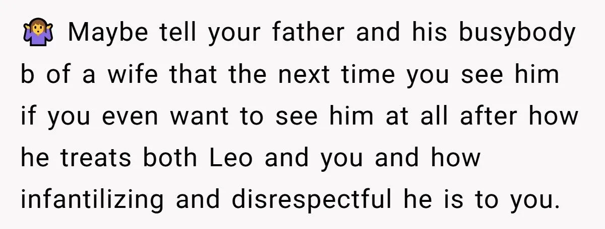 Dad Welcomes New Wife as ‘Family’ but Refuses to Accept Daughter’s Boyfriend — She Finally Snaps Back