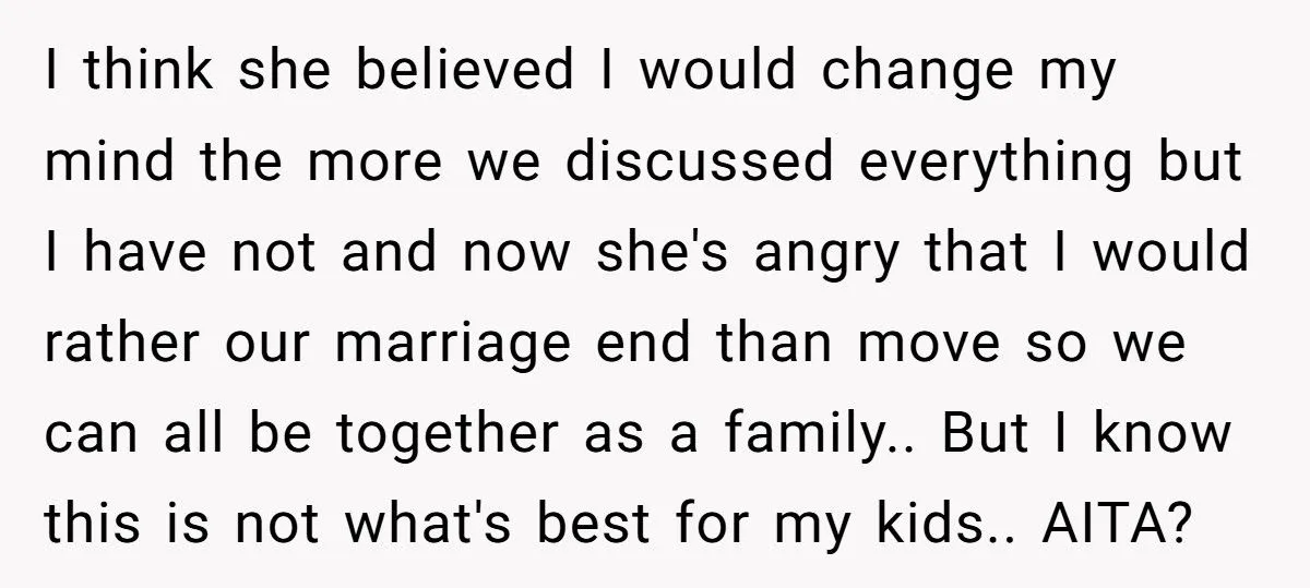 Husband Refuses to Sacrifice His Kids’ Stability for Wife’s Teens - Now Their Marriage Hangs by a Thread Husband Refuses to Sacrifice His Kids’ Stability for Wife’s Teens - Now Their Marriage Hangs by a Thread