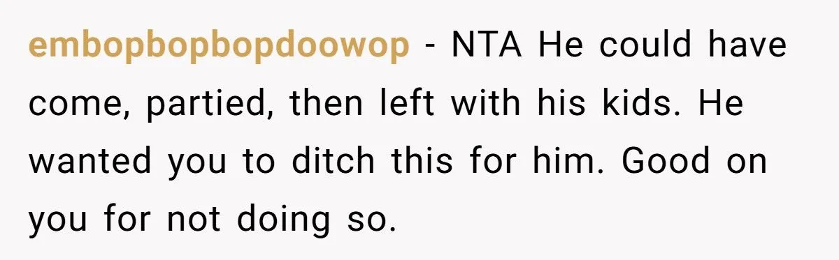 She Refused to Change Her Longstanding Party for Her Boyfriend and His Kids - He Lost It She Refused to Change Her Longstanding Party for Her Boyfriend and His Kids - He Lost It
