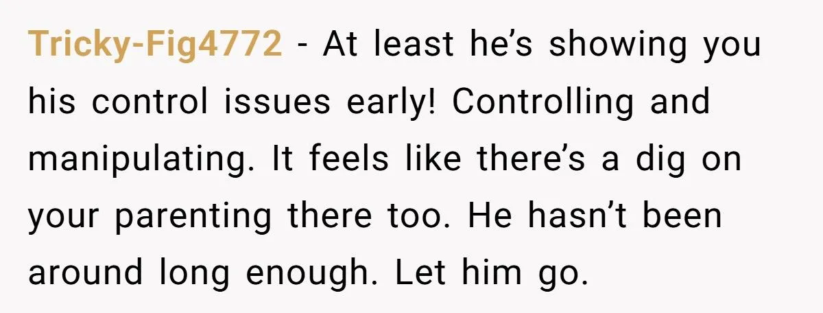 She Refused to Change Her Longstanding Party for Her Boyfriend and His Kids - He Lost It