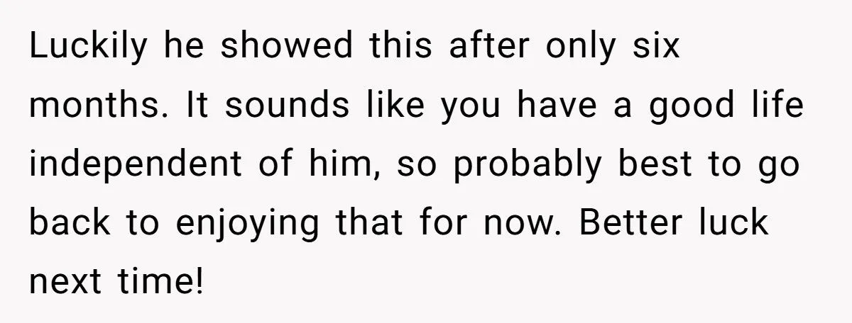 She Refused to Change Her Longstanding Party for Her Boyfriend and His Kids - He Lost It