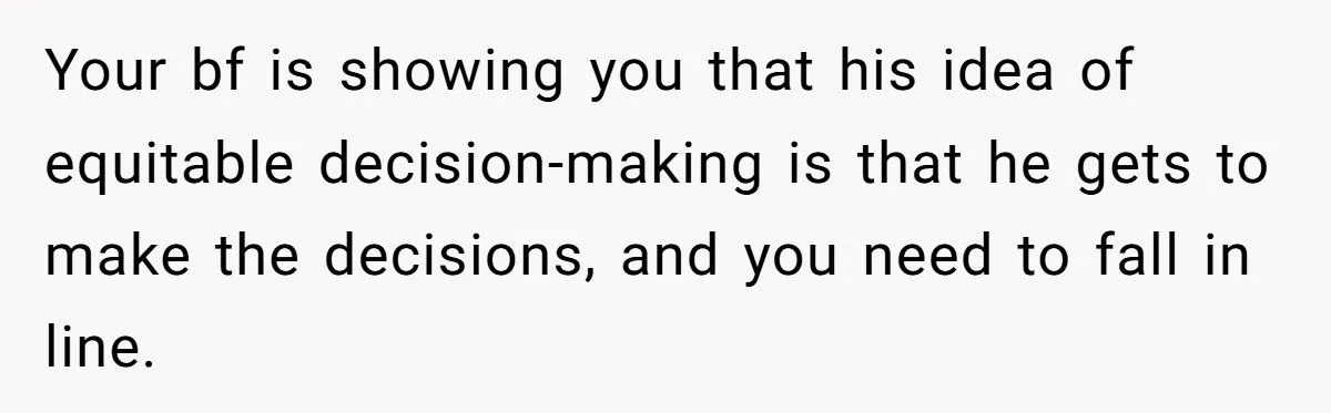 She Refused to Change Her Longstanding Party for Her Boyfriend and His Kids - He Lost It