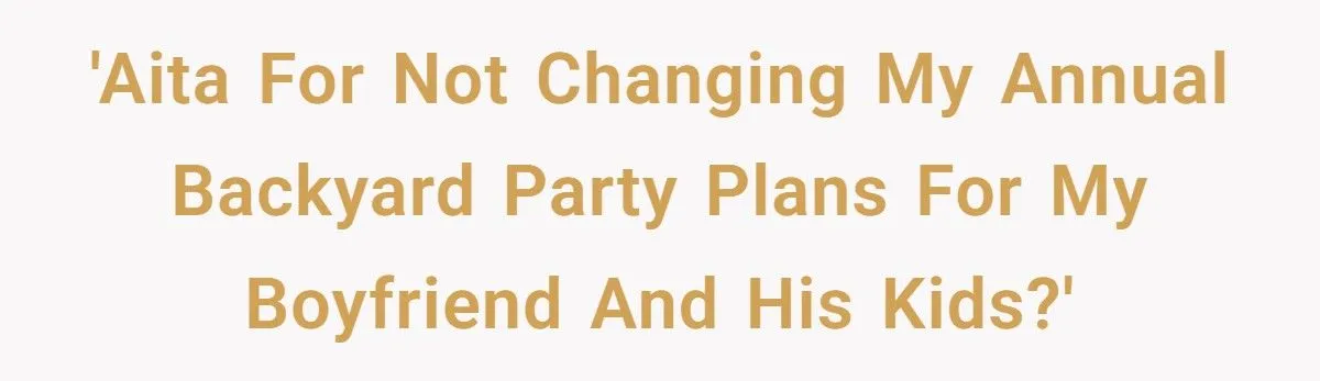 She Refused to Change Her Longstanding Party for Her Boyfriend and His Kids - He Lost It She Refused to Change Her Longstanding Party for Her Boyfriend and His Kids - He Lost It