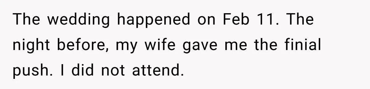 A Dad Skipped His Son’s Wedding to Support His Ex-Daughter-in-Law and Sparked a Family Feud