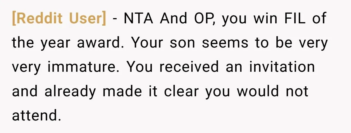 A Dad Skipped His Son’s Wedding to Support His Ex-Daughter-in-Law and Sparked a Family Feud
